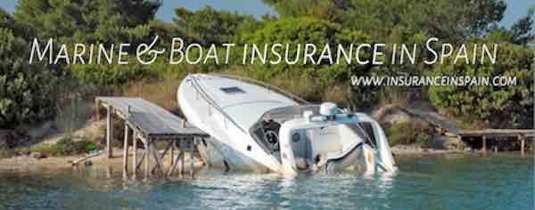 Boat, marine, yacht, dinghy, jet ski and all forms of watercraft insurance by www.insuranceinspain.com 