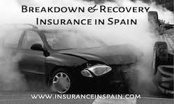 breakdown and recovery insurance in Spain for British and Spanish registered vehicles