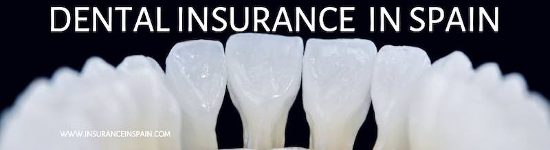 Dental impression in plastic of human lower mandible advertising Dental Insurance in Spain 