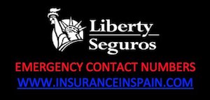 Holiday home emergency call out numbers for Liberty Seguros Spain policy holders