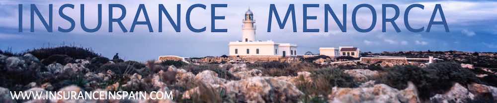 Insurance in English on Menorca Minorca Spain Balearic `islands 