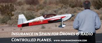 insurance in Spain for drones and radio controlled aircraft