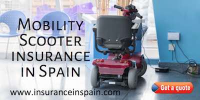 mobility scooter insurance spain disability disabled ride rent benidorm