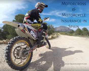 insurance in spain for motorcross motorcycles enduro scooters and bikes