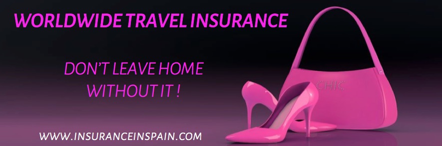 Worldwide, international travel insurance, Spain, Portugal, Gibraltar,, UK, Europe