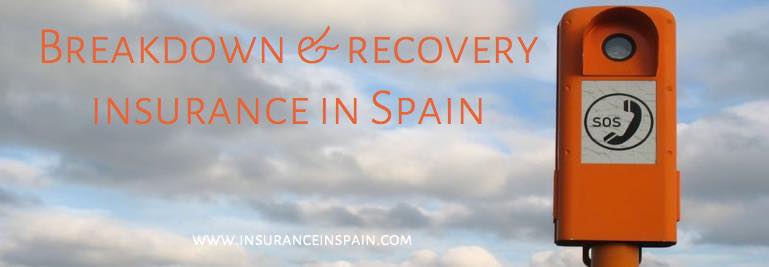 sos insurance in spain breakdown and accident recovery insurance in spain 