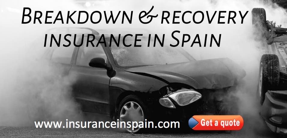 sos insurance in spain for breakdown accident and recovery