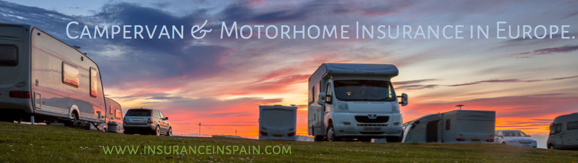 insurance in spain for all campers campervans motorhomes RV and all auto homes