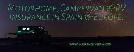 motohome campervan insurance in spain cheap costa blanca