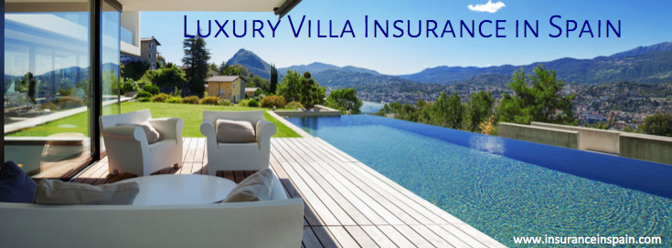 luxury villa in spain with contents and buildings insurance